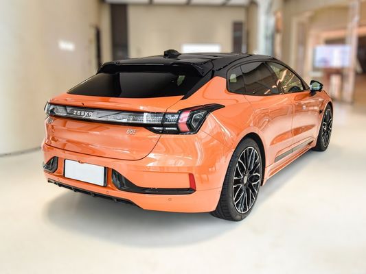 二重ホイッスボーン独立懸垂 EVカー 2024 Zeekr001 You100kwh AWD 黒 オレンジ