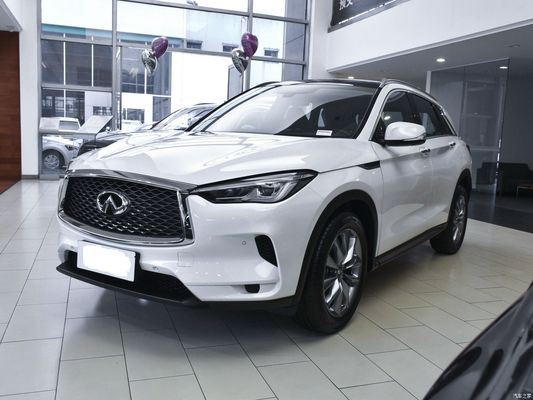 2022 インフィニティ Qx50 2.0t Awd ガソリン車 白と青の機械式ブレーキシステム