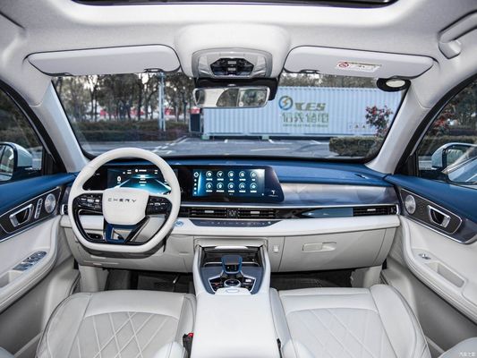 燃料-チェリーTiggo8 PROエネルギー 2023 5席ハイブリッドSUVのための1.5tチュンシアンガソリンカー