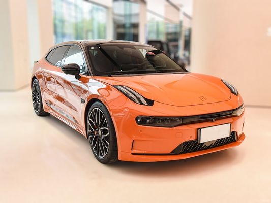 二重ホイッスボーン独立懸垂 EVカー 2024 Zeekr001 You100kwh AWD 黒 オレンジ